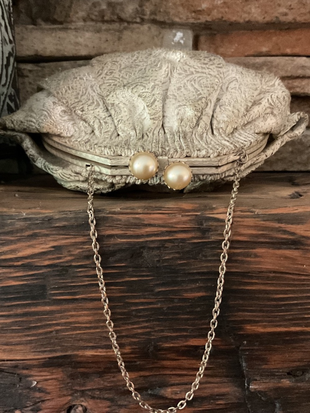 ⭐️ Birks Vintage 1950’s Silver Metallic Evening Bag - Picture 3 of 7